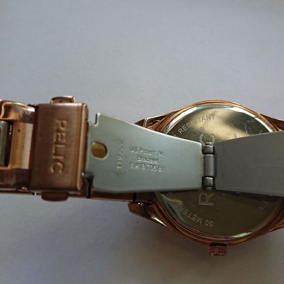 Fossil Relic rose gold tone watch